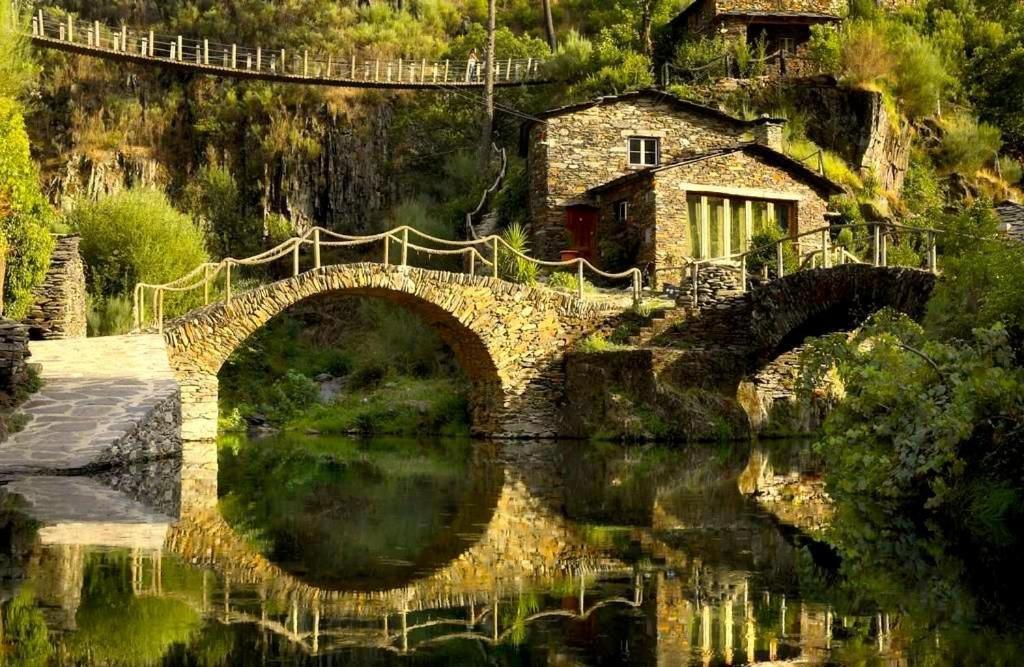 Casinha Da Deolinda Villa Aldeia das Dez Bagian luar foto